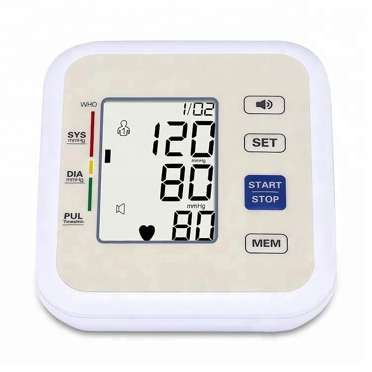 High Digital Lcd Accurate Arm Machine Blood Pressure Monitor Manufacturer