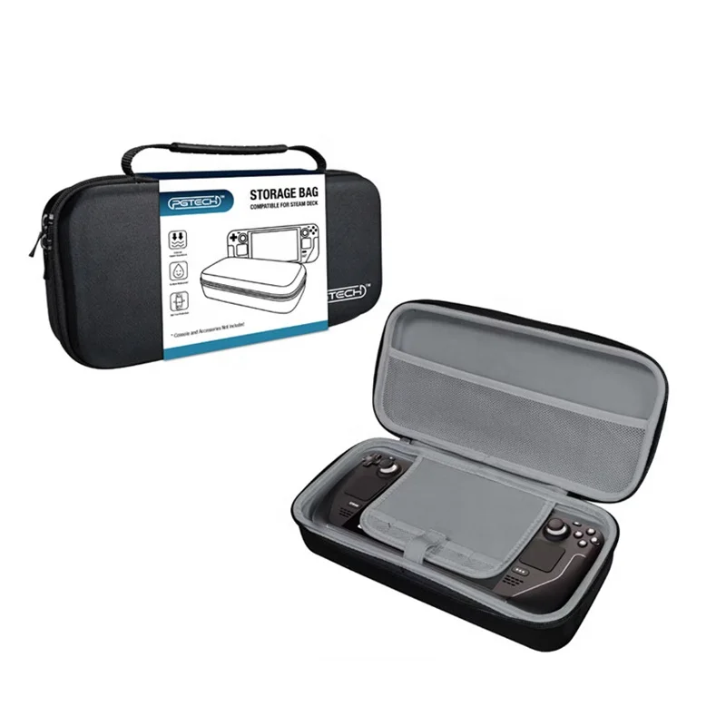 GP-807 Portable Carrying Case For Steam Deck Dust-proof Storage Bag Handbag Pouch