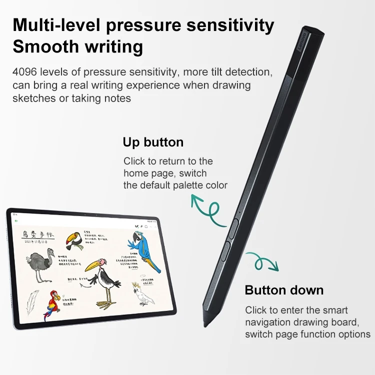 Оригинальный стилус Lenovo 4096 уровня чувствительности к Давлению Для XiaoXin Pad / Pro 2021 lenovo pad 11