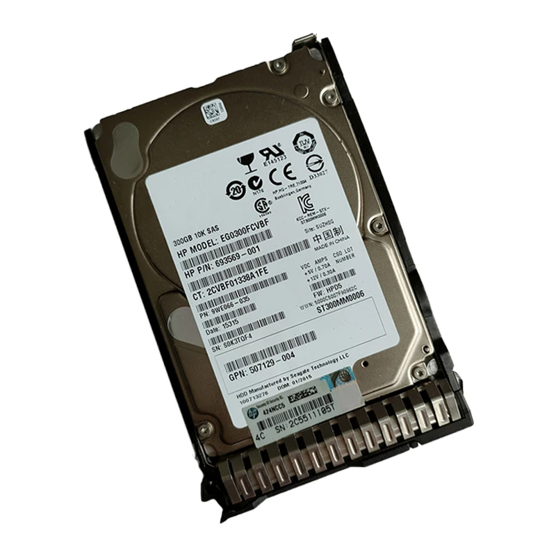 High Performance 653955-001 300G SAS 10K 2.5 G8 G9 652564-B21 SERVER HDD HARD DISK DRIVE