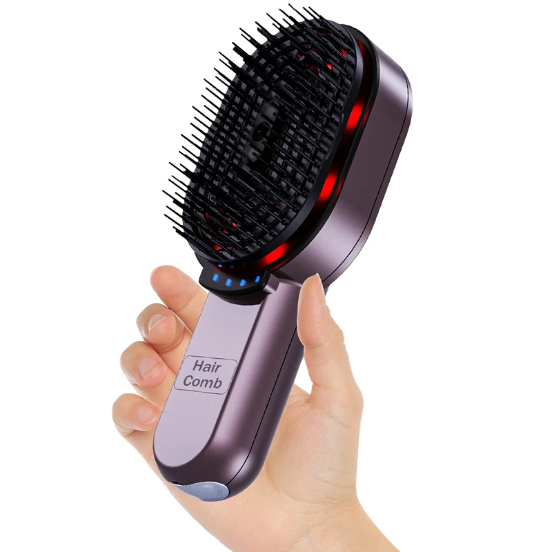 Hot Selling Electric Hair Growth Comb Red Light Therapy Electric Scalp Massage Comb Electric Comb for Hair Growth