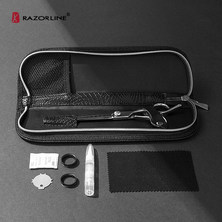 Razorline охотно AK23 2020 Новые Высокое качество Япония 440C сталь 7 дюймов Профессиональные Парикмахерские