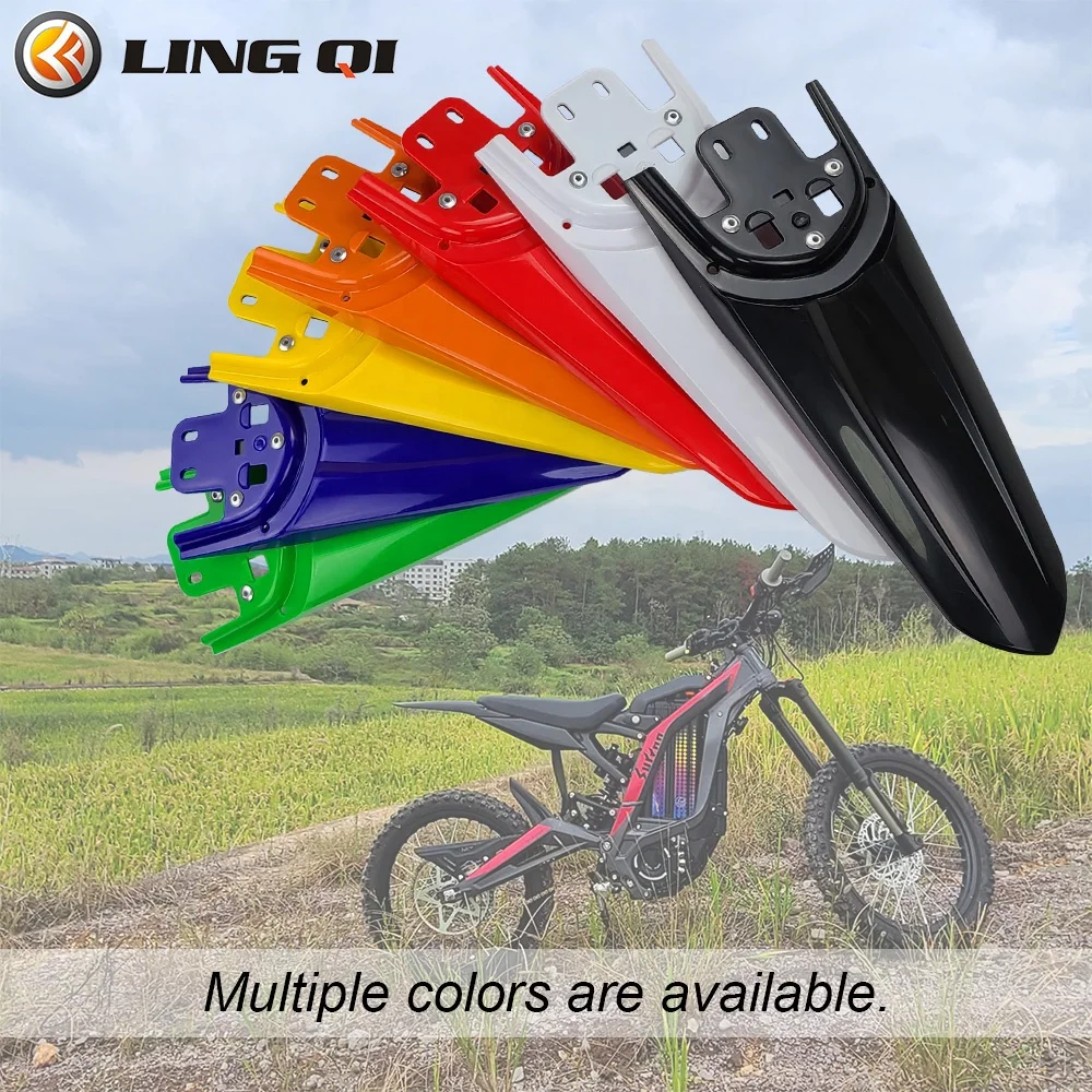 Длинное заднее крыло второго поколения LINGQI подходит для Sur Ron Light X и S. Обтекаемый Dirt Pit задний
