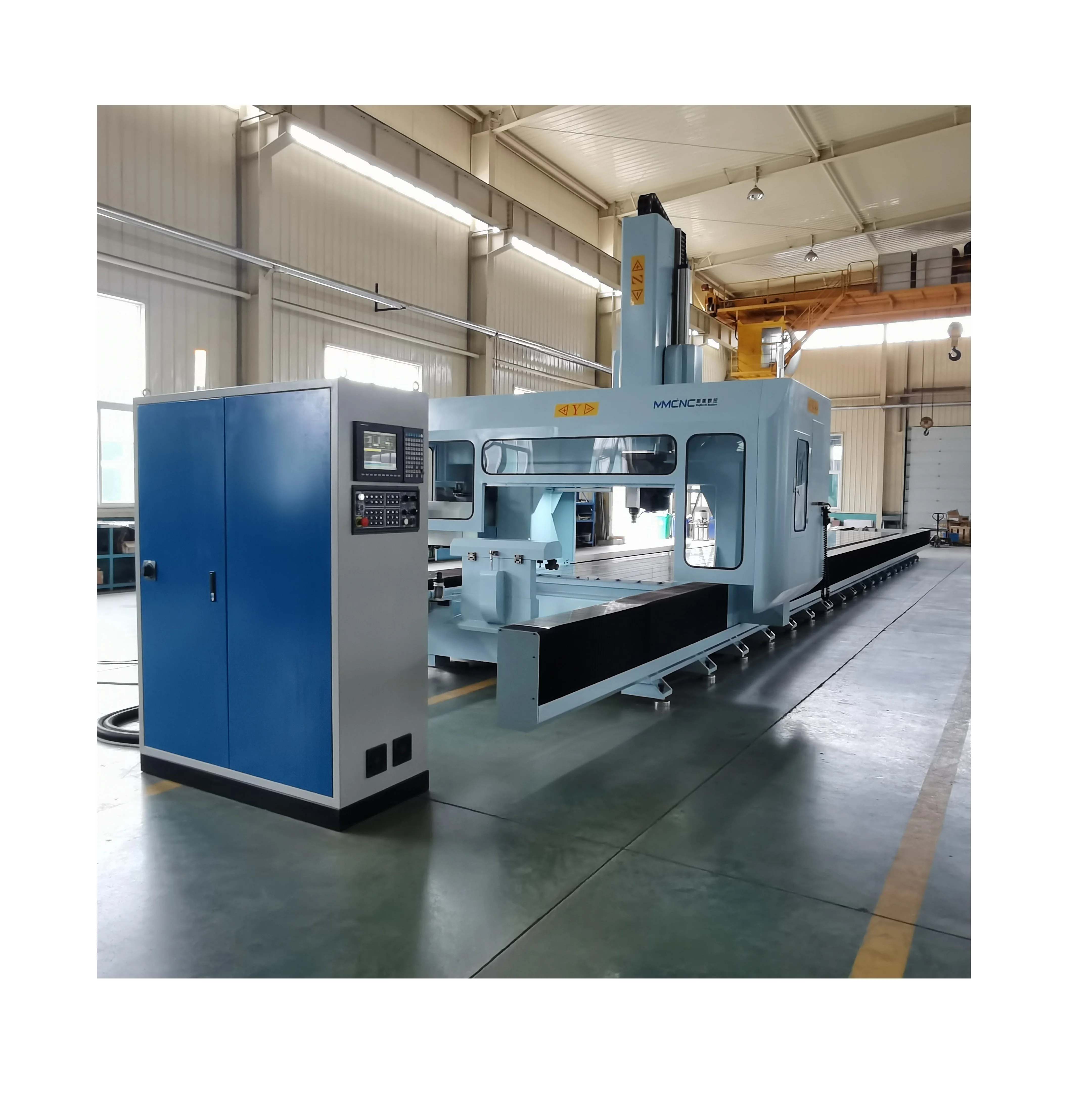 5-осевой Большой козловой обрабатывающий центр с ЧПУ с настраиваемой длиной 6000 мм и 7000 мм используется для алюминиевых профилей