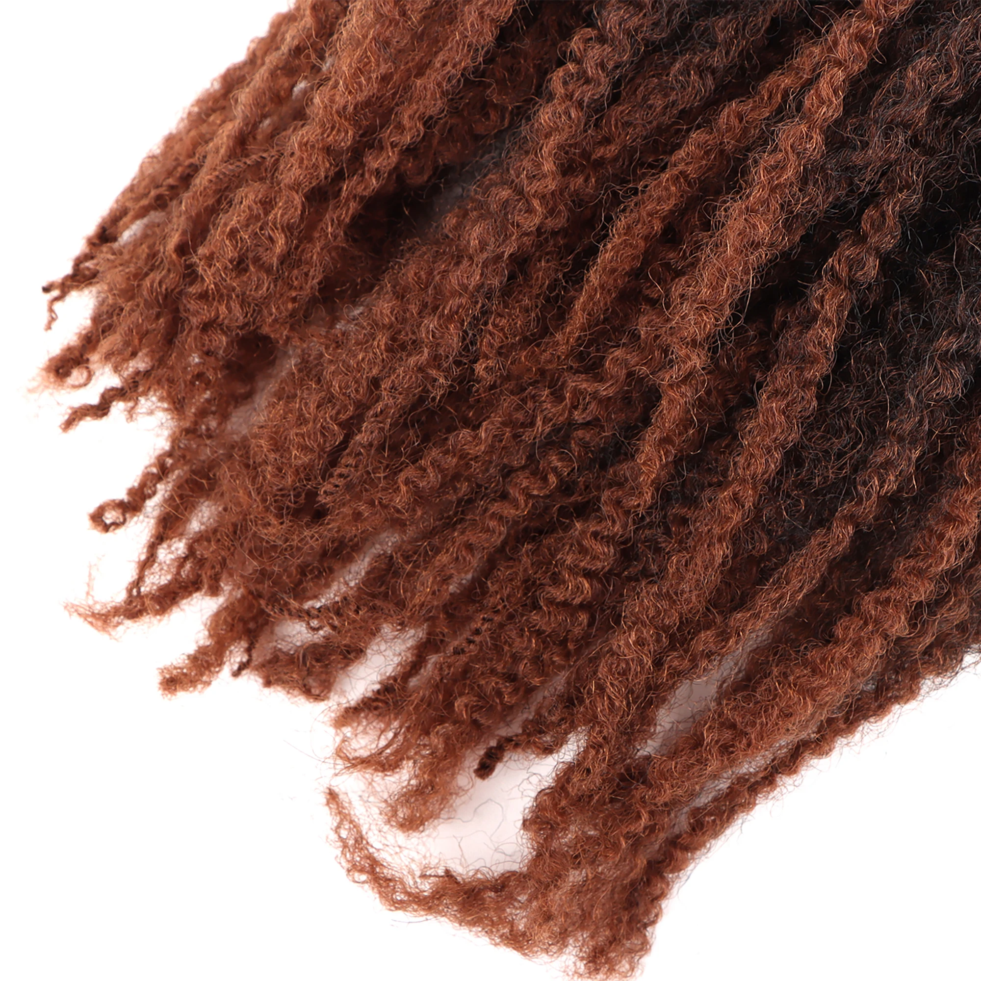 VAST Wholesale price 18 inch Color Crochet Afro Kinky Synthetic Braiding Hair Crochet Braids twist Marley Braids Hair Extensions