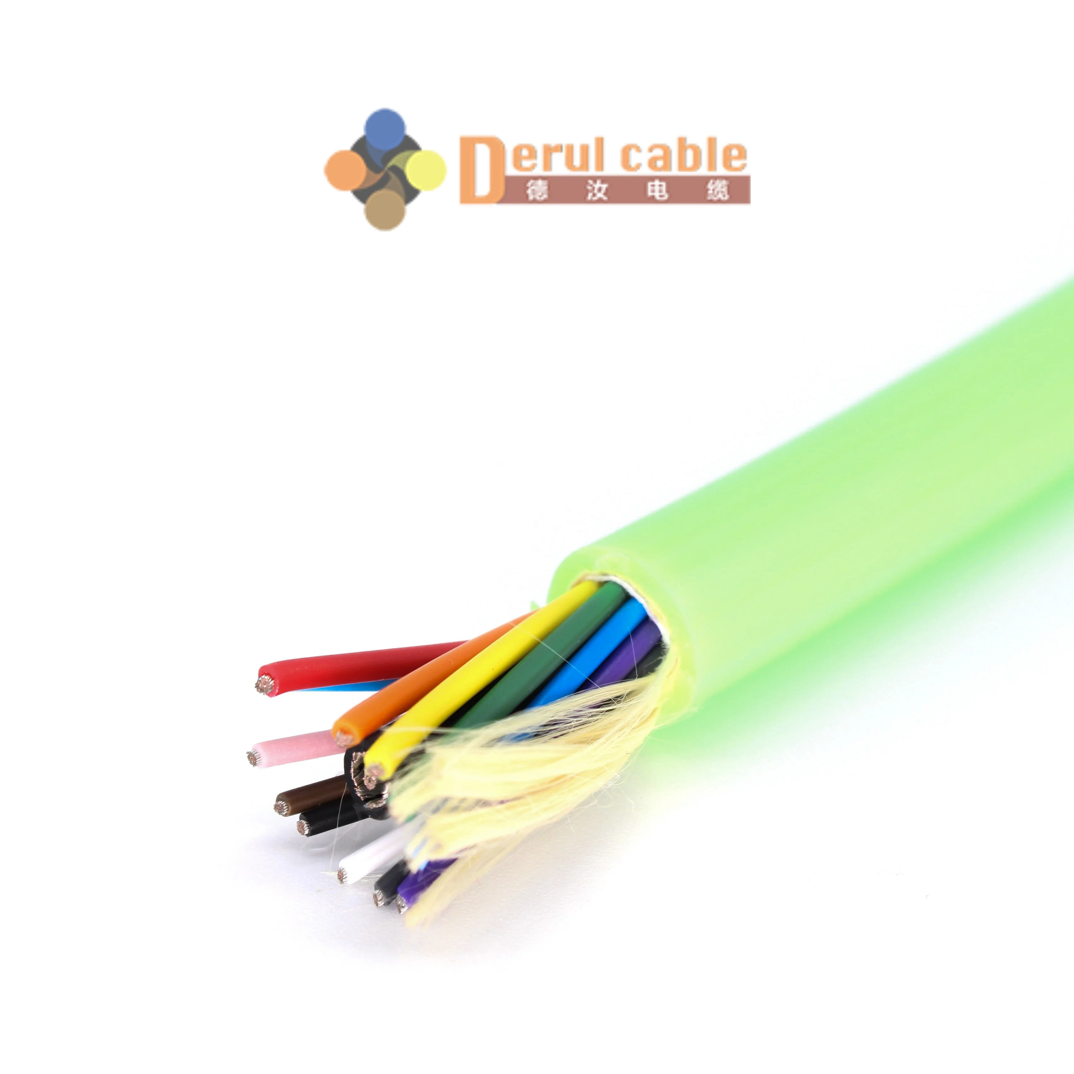 Multi core flexible cable for CNC machine tools