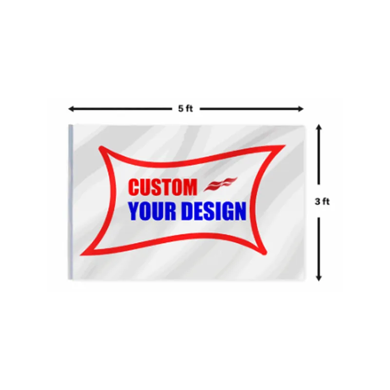 Unique Design All Size National flag 90x150cm Banners Double Sided Printed Polyester Custom Flags 3x5