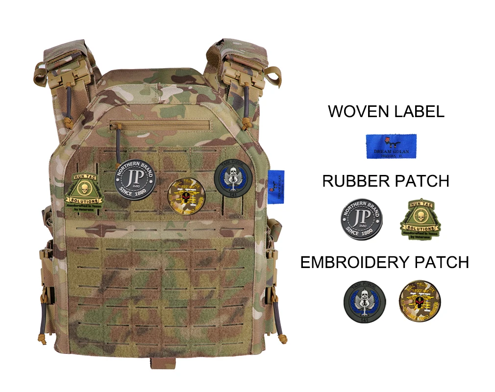 GAF Multicam Armor Vest 1000D Durable Nylon Chaleco Tactico Stab Proof Tactical Vest