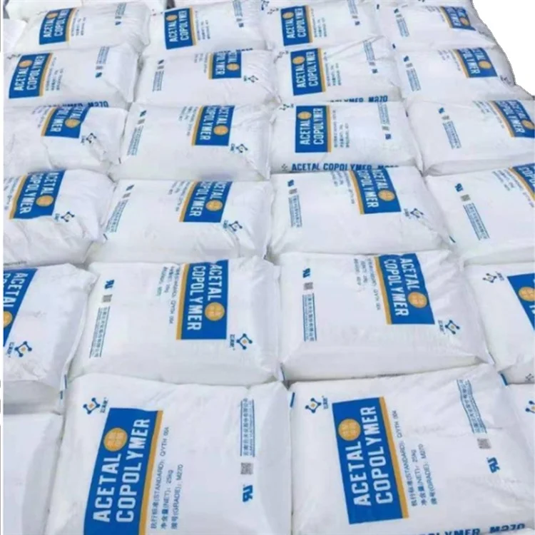 Size stable, wear-resistant and silent M90 original POM plastic particles