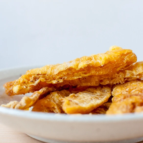 Low Temperature Baking Deird Dehydrated Delicious Sugar Free Pineapple Strip