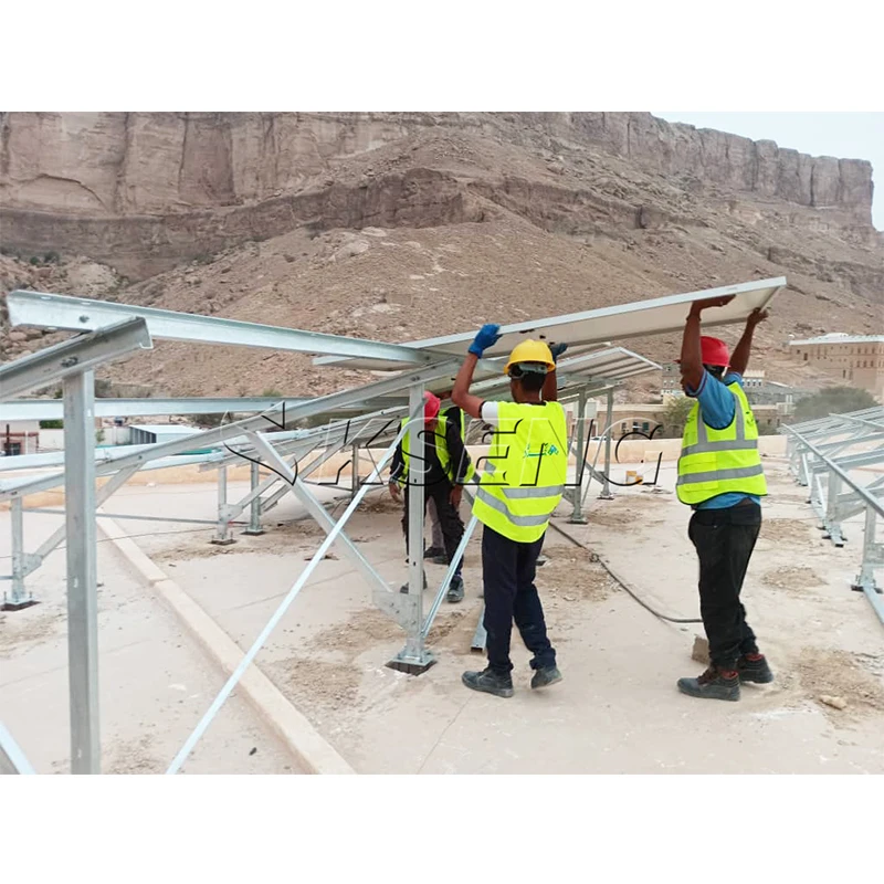 Solar Bracket Customized Mounting Pv Panels Steel C Channel Solar Mounting System