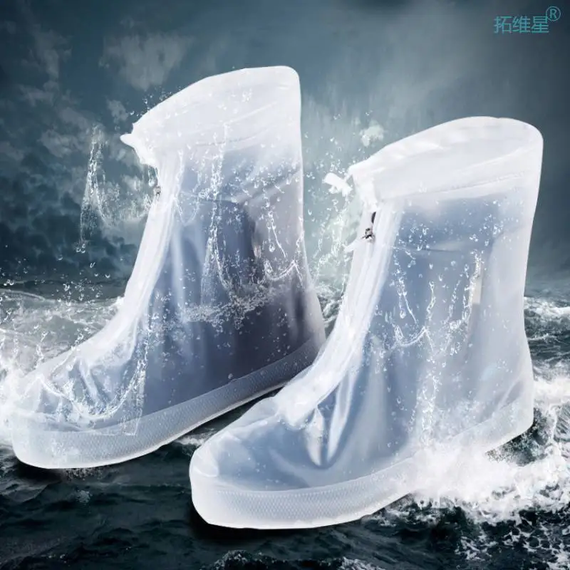 Professional Manufacture Colorful Disposable Plastic Pvc Waterproof Rain Boot Cover Reusable Waterproof Rain Shoe Covers
