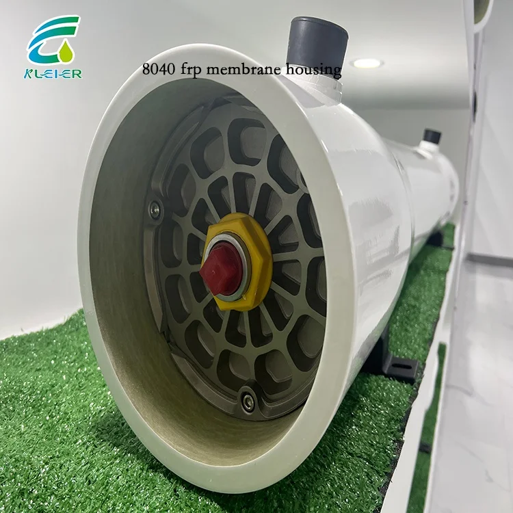 8040 glass steel membrane shell 8inch 1 core to 2 to 3t o 4 to 6 core RO reverse osmosis frp membrane housing