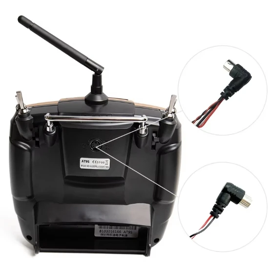 RadioLink AT9S Pro 10ch transmitter with R9DS receiver Radio Controller for RC Helicopter Quadcopter Drone Car Accessories