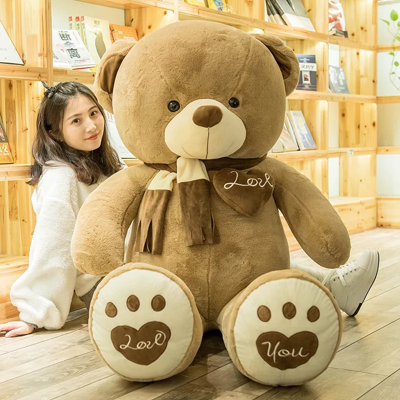 Birthday Valentines Gift Giant Teddy Bear Plush Toy Big Teddy Bear Soft Dolls Large Teddy Bear Skin Custom Wholesale
