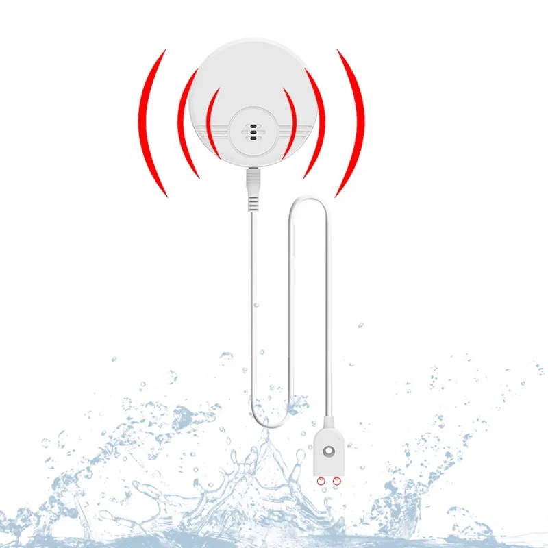 Factory direct 135DB portable multifunctional water buzzer leakage detection alarm for home security