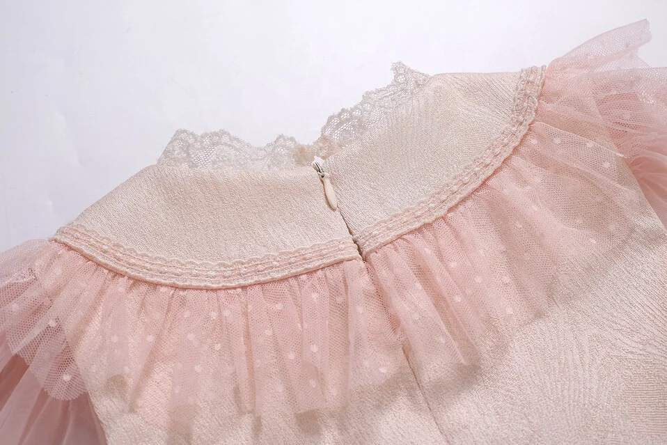 Pettigirl EID праздничные нарядные платья для девочек розовые с длинным рукавом блестками больших бутик до