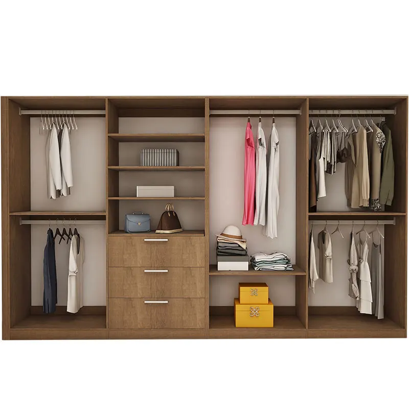 Bedroom Furniture customizable organizer portable design layout closets Aromoires with height-adjustable shelves