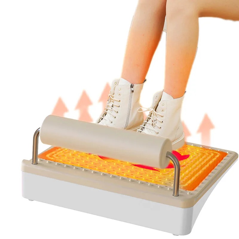 OEM kc certificate Custom winter electric foot warm heating pad warmer under desk foot warmer panel electric heated foot warmer