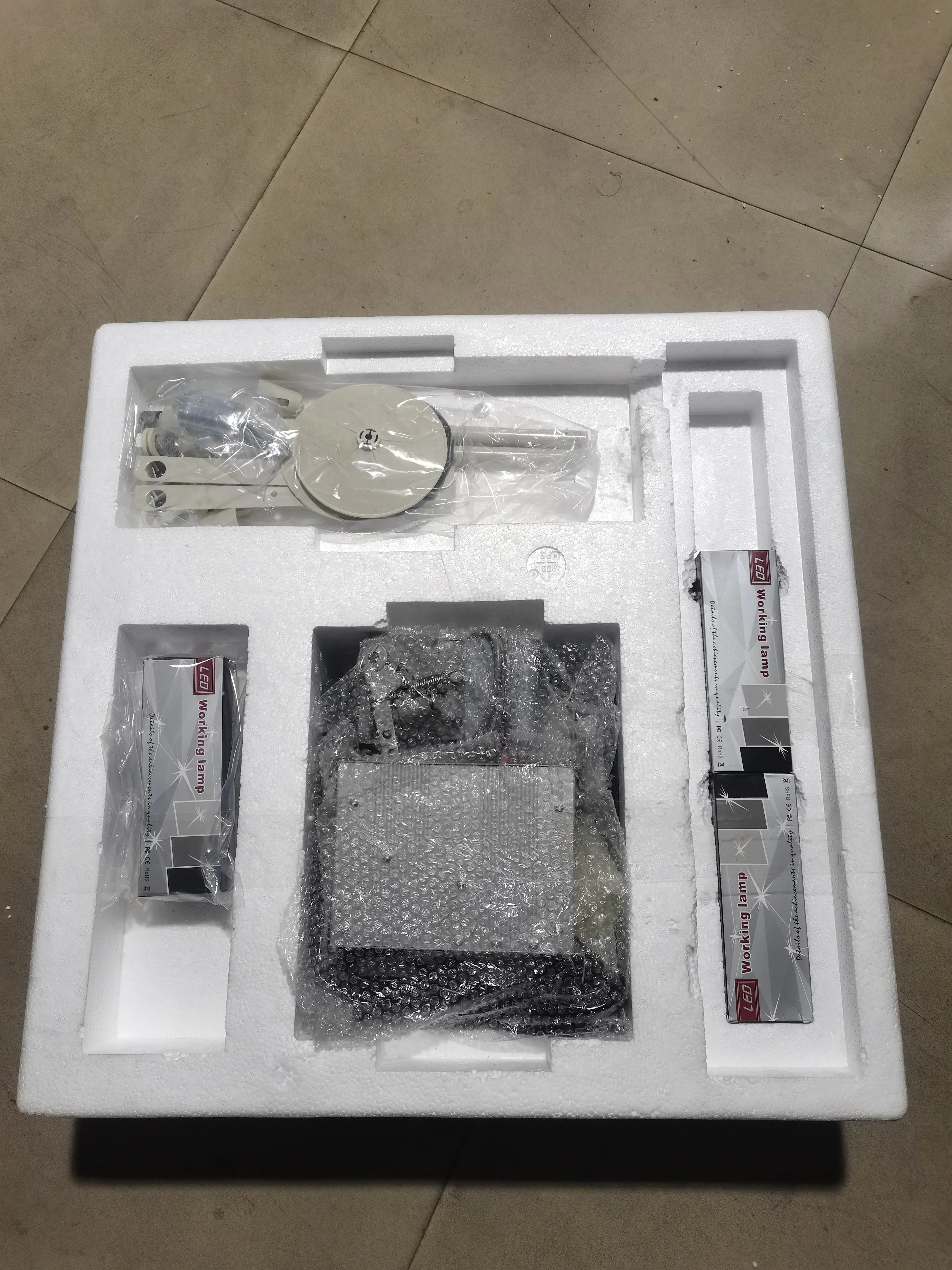 QK-901H single needle direct drive roller post bed industrial lock stitch pillar sewing machine