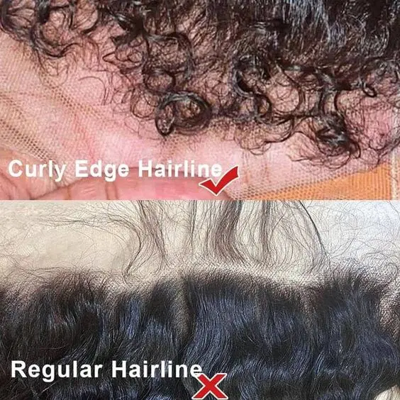 Wholesale Cheapest HD Glueless Lace Frontal Double Drawn Natural Raw Peruvian Human Hair Kinky Curl Front Wig For Black Women