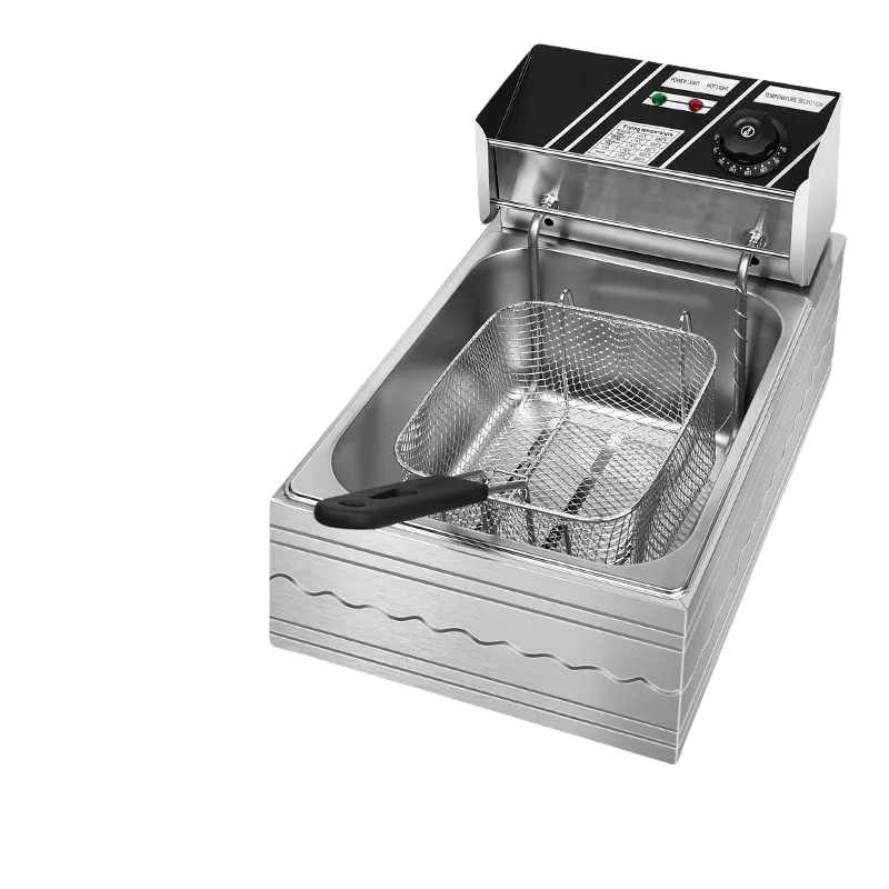 Electric deep fryer Home oil fryer Commercial booth Multi-purpose deep fryer Large capacity Fried chicken French fries