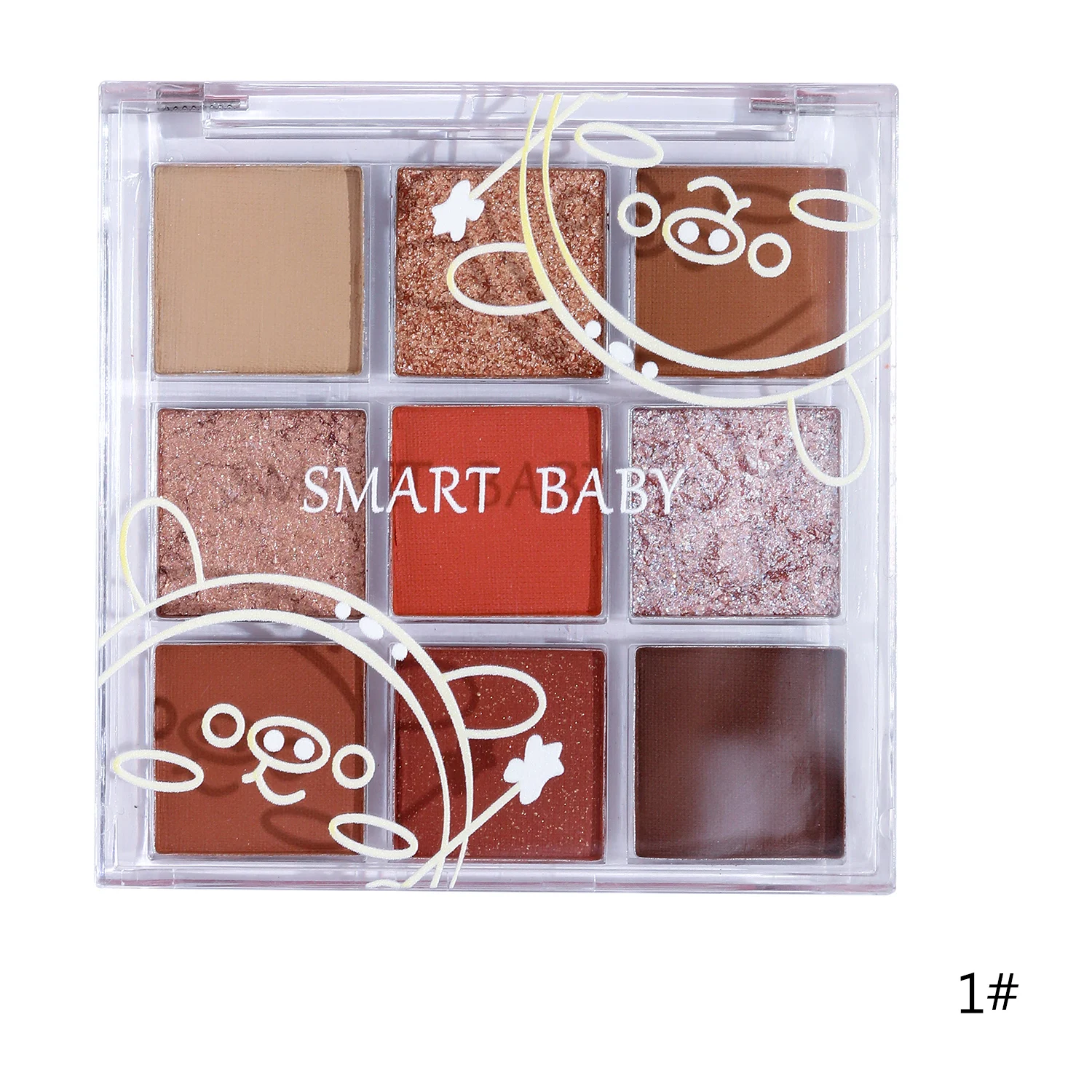 New Custom Beauty  Eyeshadow Makeup Best Quality No Logo Eye Shadow Palette Private Label