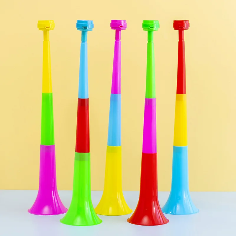 Nuoxin Loudly Stadium Horn Plastic Football Fan Horn EVA and Foam Promotional Vuvuzela for Cheering
