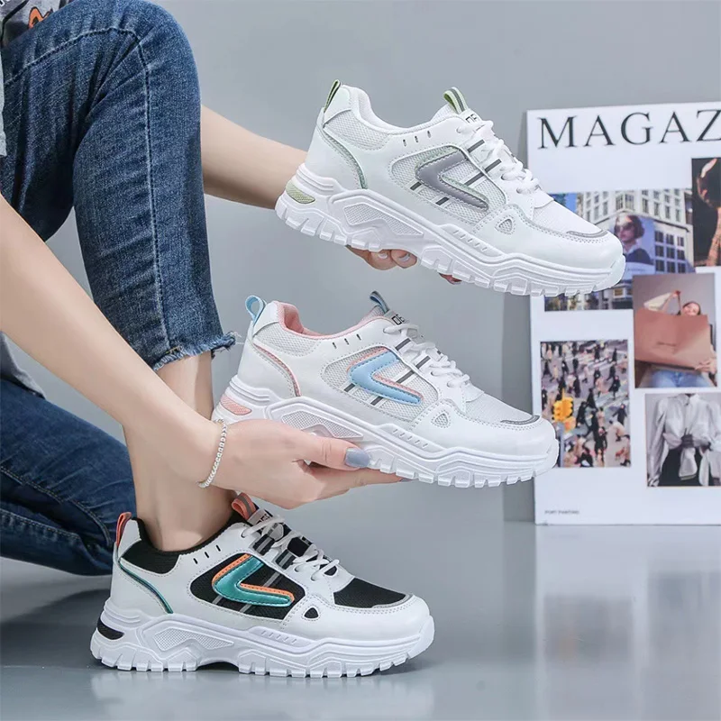 HW-S0274 latest design women fashion sneakers high quality Running Sport Shoes Light weight casual shoes for Women