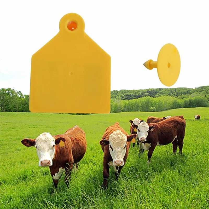 УВЧ радиочастотные Ушные бирки для автоматической идентификации животных