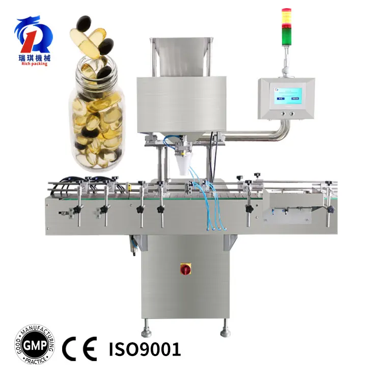 Zjsa Tablet And Softgel Liquid Capsule Filling Counter Machine Capsule Counting Machine