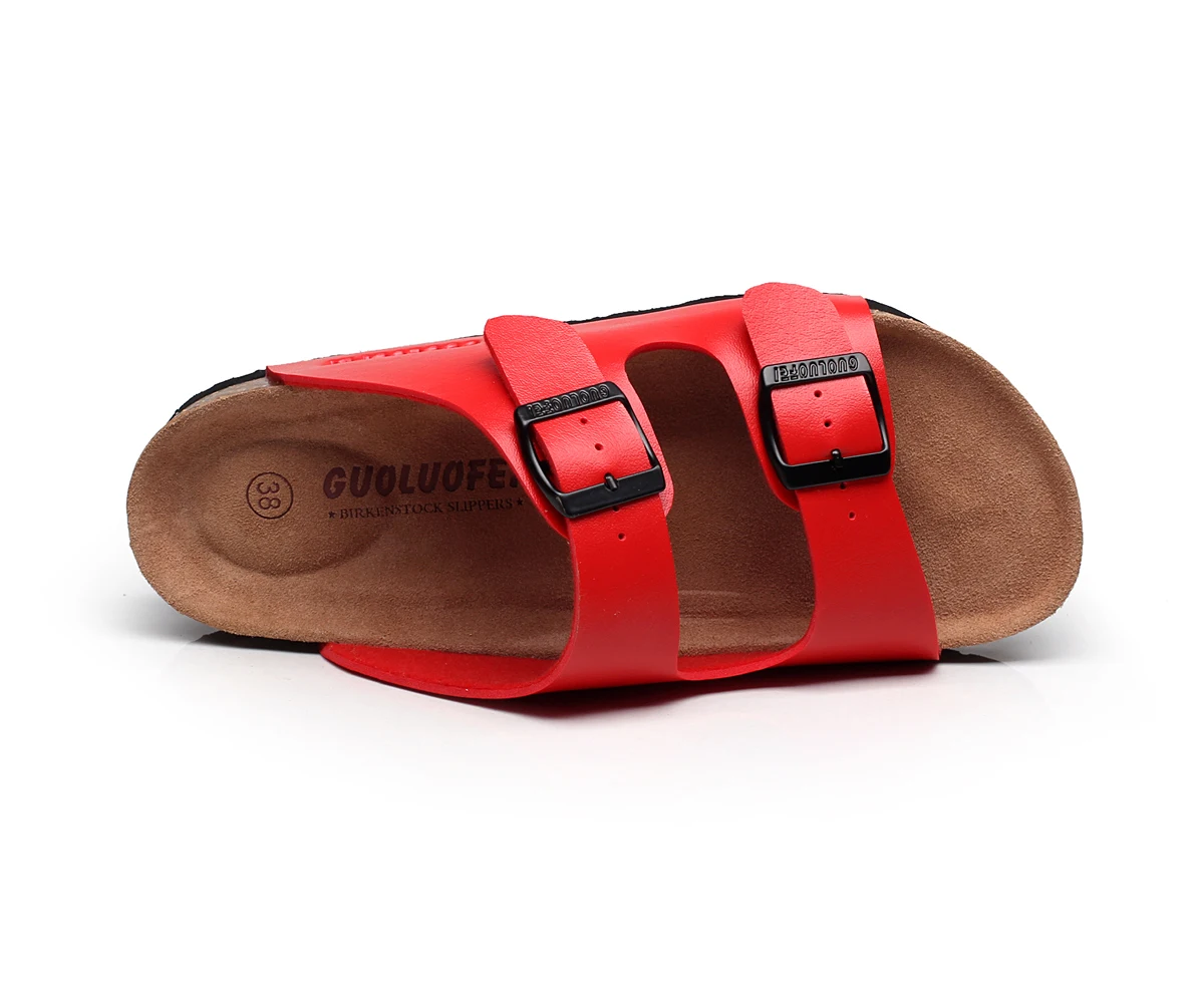 
Cork-soled Women slippers Fashion flat shoes Hot style slippers for women 