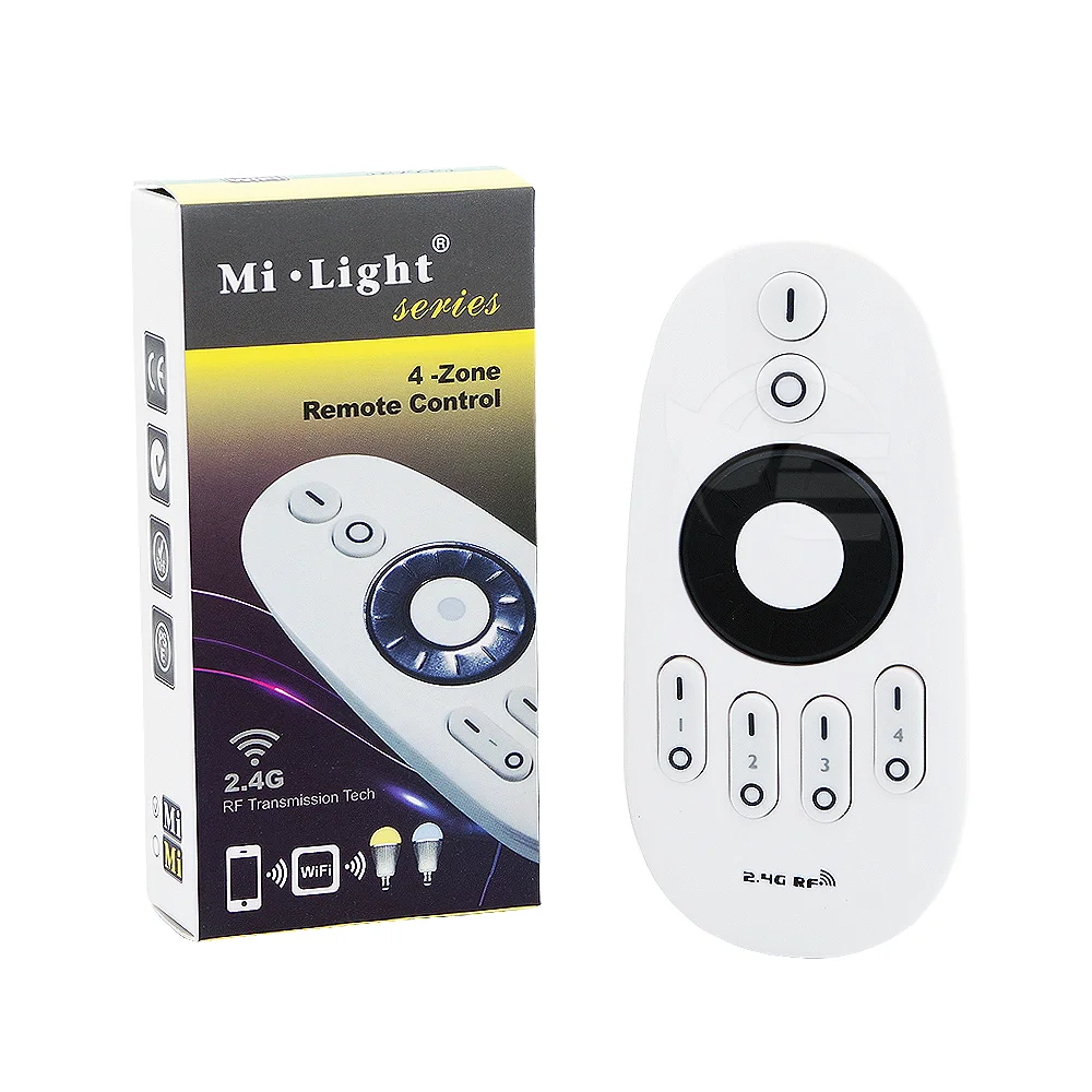Mi-Light 2.4GHz 4-zone CCT WW/CW LED Strip remote controller FUT007
