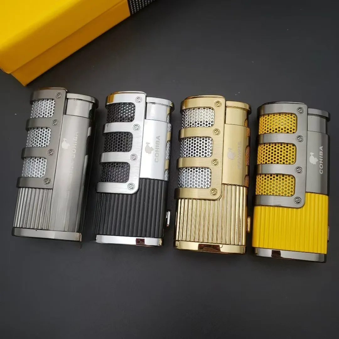 Wholesale Adjustable Flame Torch Jet Cigarette Novelty Lighters Gas Torch Custom logo Lighter gas Lighter