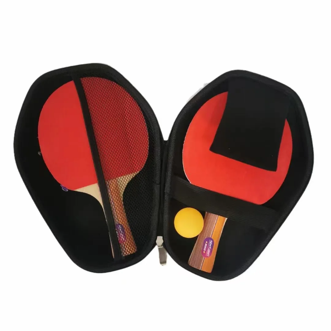 NEW Style Flash waterproof material Eva case Table tennis rackets carry bag for Table tennis bats and accessories bag