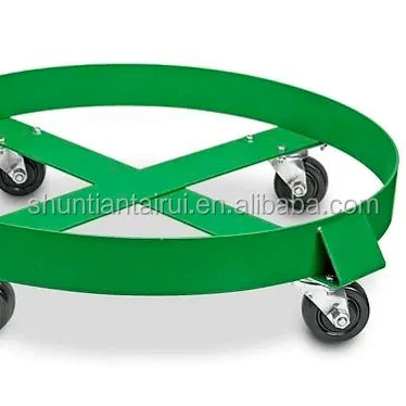 
high quality round metal 30 gallon drum dolly 