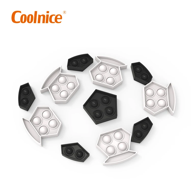 Новинка 2021 года Европейский Кубок мира по футболу Пузырьковые пузырьки сенсорная игрушка-антистресс для аутизма игрушки снятия