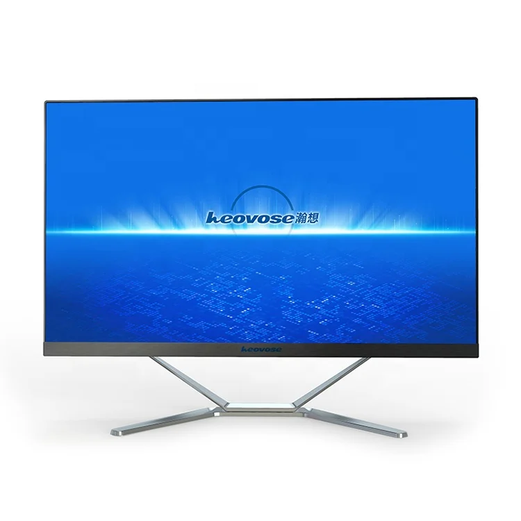  OEM бренд UPS AIO 21 5 23 8 дюймов Core I3 I5 I7 моноблок компьютерный сенсорный экран для бизнес-игр Barebone Настольный компьютер все в одном