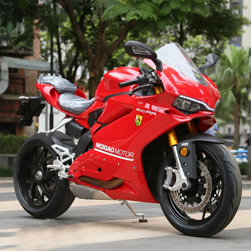 Moxiao 500RR Gas Scooter With New Design Max Speed 165km/h Water-Cooled Dual-Cylinder Dual-Camshaft Directly From China Factory