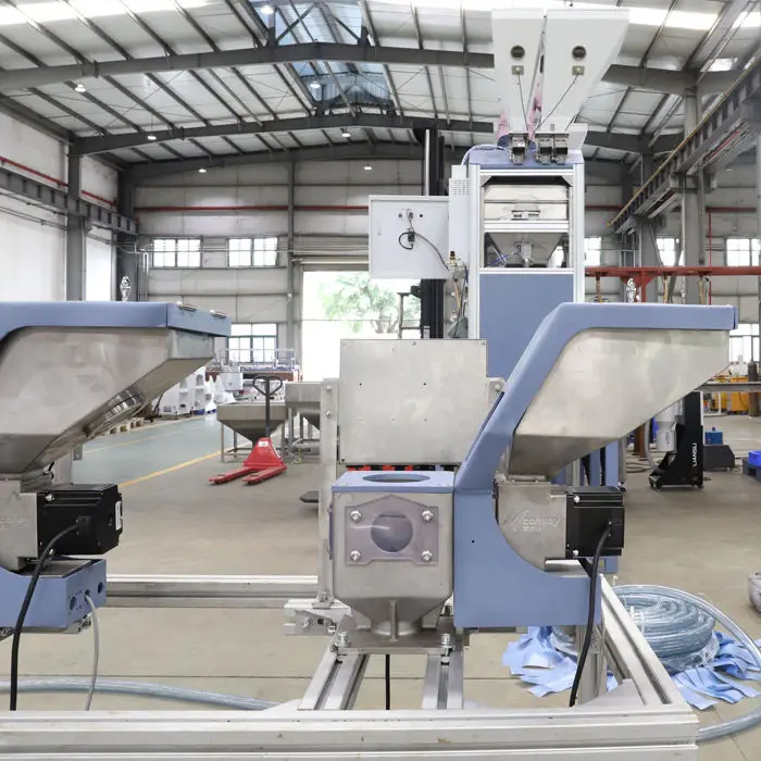 Hot sale pvc raw material automatic metering masterbatch color Mixer Automatic batching machine
