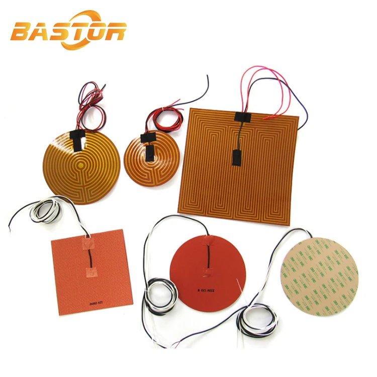 custom 5v car mirror electric foil 3d printer kapton heater