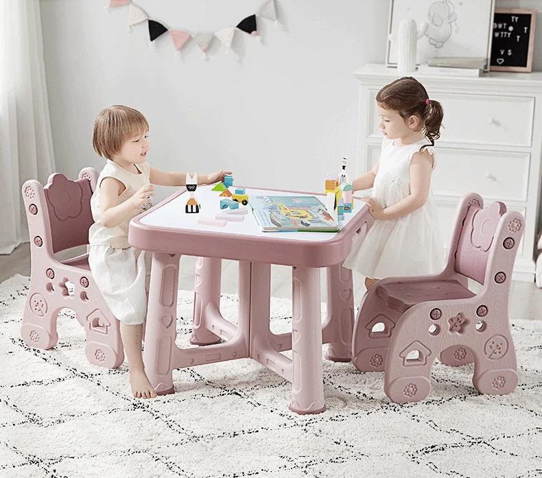 Многофункциональные настольные столы Mesas для детей Набор детских столов с поднятыми