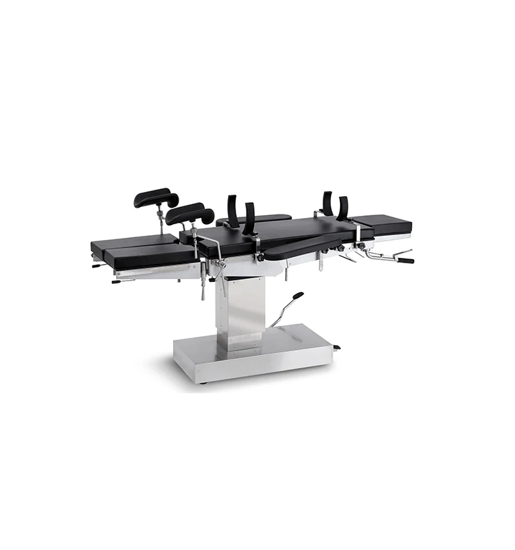 Manual Operation Table Gas Spring OT Table Hydraulic Operating Table Stainless Steel 304 for Surgery Medical Hospital