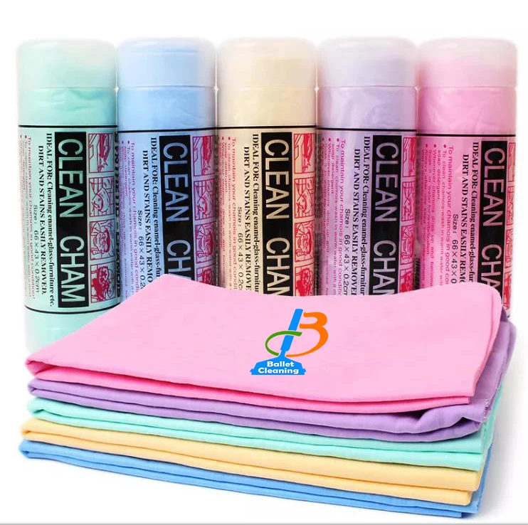 Super Absorbent Wipes OEM Logo Quick-drying Towel Car clean wash Polishing Pu Synthetic Deerskin PVA chamois sports towel