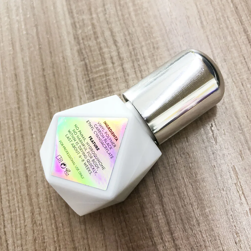 Custom logo lash glue fast drying lash glue 0.5s waterproof eyelash adhesive black clear black eyelash lash adhesive supplier