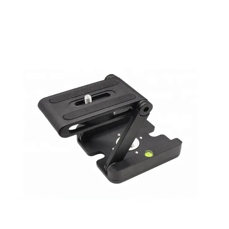 Aluminum Alloy Camera Bracket Folding Quick Release Plate Stand Holder Tripod Z Flex Tilt Ball Head DSLR Camera Accessories
