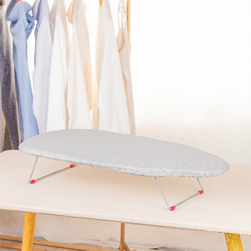 Folding high quality ironing board ironing board with heat resistant cover built-in ironing board