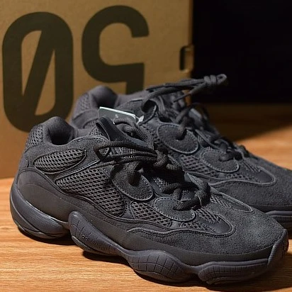  Высокое качество мех кожа пустыня крыса обувь yeezy 500 Утилита Черный yezzy супер звезда 350 V2 теннисные кроссовки