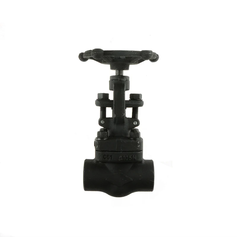 J61H-800LB API Standard Carbon Steel Female Threaded and Socket Welded Globe Valve
