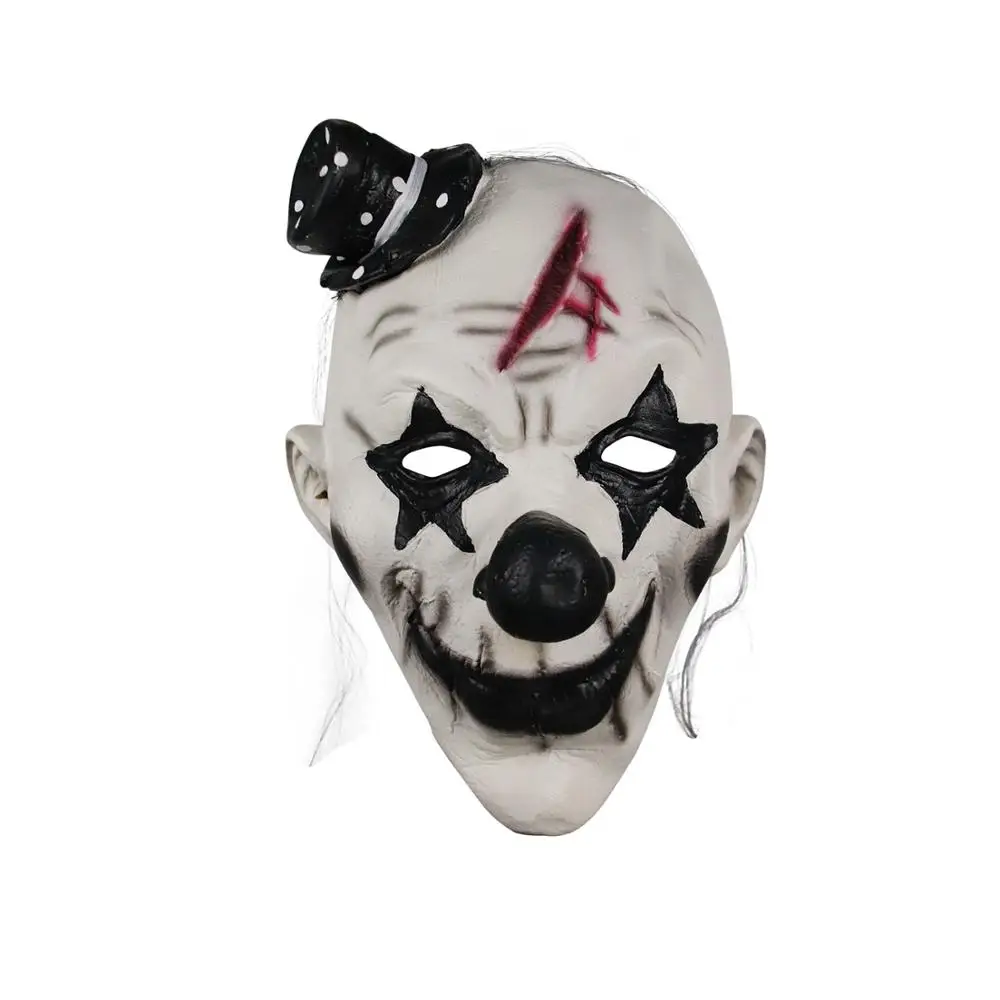
Molezu Wholesale Custom High Quality Latex Chompo The Scary Horror Creepy Clown Adult Mask for Halloween Party 